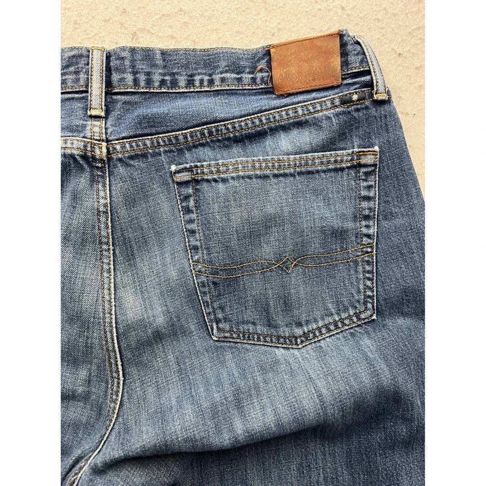 Lucky Brand 363 Vintage Straight Jeans Mens 38x34 Blue Denim Pants 2379